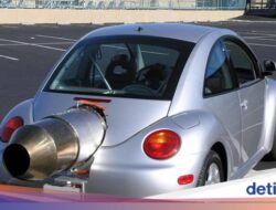 Pakai Mesin Jet, VW Kodok Ini Bisa ‘Lompat’ Ke Planet Lain