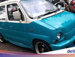 Modifikasi Karimun Bergaya Retro, Jadul Abis