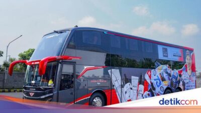 Nggak Ada Duanya! PO Juragan99 Trans Luncurkan Kendaraan Angkutan Umum Di Livery Skuat MotoGP