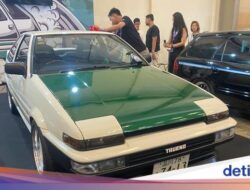 Pertama Kalinya! Toyota Trueno AE86 Milik Drifter Keiichi Tsuchiya Mampir Di Indonesia