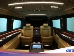 Keren, Interior Kendaraan Pribadi Ini Semewah Pesawat Jet Pribadi