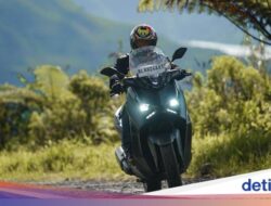 Konsumsi BBM Yamaha XMAX Terbaru Dipakai Macet-macetan sampai Naik Turun Bukit