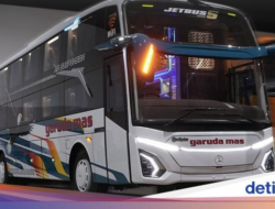 PO Garuda Mas Rilis Sleeper Kendaraan Angkutan Umum, Pakai Bodi Adiputro Dream Coach