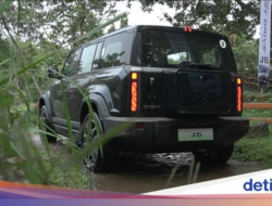 Irit Banget! Nggak Sampai Rp 90 Ribu, Bisa Bawa Kendaraan Pribadi Elektrik Chery J6 Jakarta-Bandung