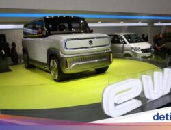 Desain Futuristik eWX Concept, Kandidat Kendaraan Pribadi Bertenaga Listrik Suzuki