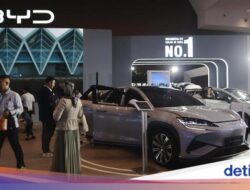 BYD Masuk 5 Besar, Kendaraan Hyundai Disalip Chery