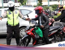 Kendaraan Bermotor Roda Dua Tanpa Pelat Di Diincar Polisi, Segini Denda Tilangnya
