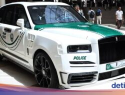 Makin Mewah! Dubai Pakai Rolls-Royce Cullinan Buat Karena Itu Kendaraan Pribadi Polisi
