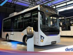 Kendaraan Angkutan Umum Listrik Buatan Laksana Meluncur, TKDN 41%