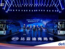 BYD Pamer Platform Kendaraan Angkutan Umum Listrik Mutakhir, Ban Kempis Masih Bisa Jalan 100 Km/Jam
