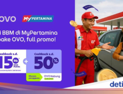 Isi BBM Di MyPertamina Pakai OVO Bisa Dapat Cashback, Cek Caranya!