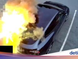 Waduh! Kendaraan Pribadi Bertenaga Listrik Mobil Listrik Tesla Meledak, Ternyata Penyebabnya Sepele