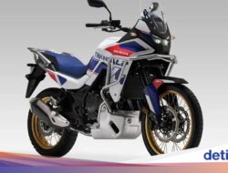 Honda Transalp Edisi Spesial Meluncur, Pakai Livery Retro