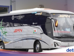 Pakai Sasis Mercy dan Bodi Adiputro Jetbus5 MHD