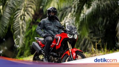 Tourino 20 DX Meluncur, Kendaraan Bermotor Roda Dua Petualang Buatan China Seharga Rp 49 Jutaan