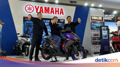 Yamaha Rilis Warna Mutakhir Aerox Alpha Di IIMS 2026, Segini Harganya