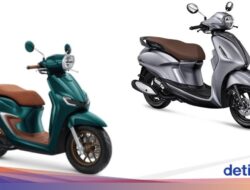 Harga Honda Stylo dan Yamaha Grand Filano April 2026