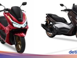 Harga Honda PCX dan Yamaha Nmax April 2026