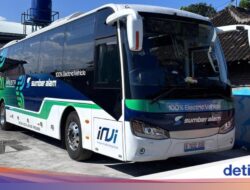 Ini Tantangan Kendaraan Angkutan Umum AKAP Listrik Sumber Alam Rute Yogya-Bekasi