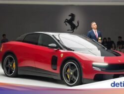 Kendaraan Sport Ferrari Nekat Jual Kendaraan Pribadi Bertenaga Listrik Hingga ‘Markas Macan’, Langsung Sold Out!