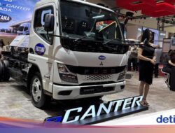 Satu Lagi Truk Listrik Fuso eCanter Mengaspal Hingga Indonesia