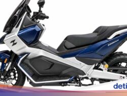 Pabrikan China Bikin Kendaraan Bermotor Roda Dua Skutik 250cc Bergaya Petualang, Pakai Penggerak Rantai