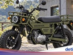 Gambar Paten Terungkap, Honda Siap Hidupkan ‘Kendaraan Bermotor Roda Dua Pertempuran’ Motra